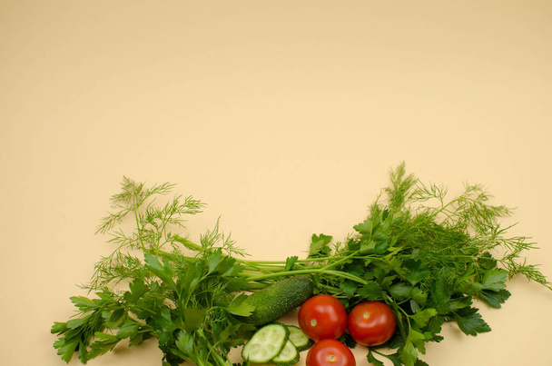 photo sur la nourriture et les légumes - Photo, image
