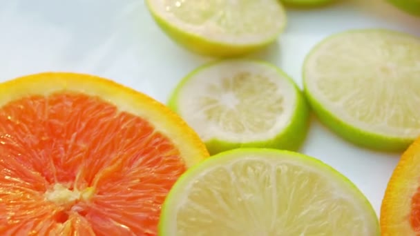Citrus fruit in summer - Footage, Video