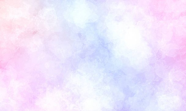яскравий милий різнокольоровий абстрактний свіжий повітряний фон з рожевими, синіми, фіолетовими відтінками. Світлий акварельний фон для банерів, брошур, запрошень, карт
. - Фото, зображення