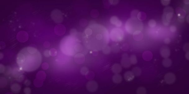 Luces desenfocadas sobre violeta lila púrpura telón de fondo. Foto de alta calidad - Foto, imagen