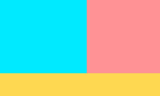 Esquemas de color de fondo azul, rosa y naranja abstractos, adecuados para pancartas, maquetas, cubiertas. ilustración vectorial - Vector, Imagen