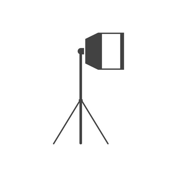 vector icon of studio light on a white background - Vector, Image