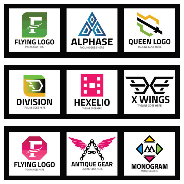 Brief logo ontwerp template. Vectorillustratie - Vector, afbeelding
