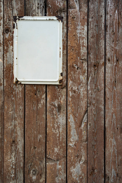 Rustieke verweerde schuur houten achtergrond - Foto, afbeelding