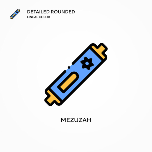 Mezuzah vector icon. Modern vector illustration concepts. Easy to edit and customize. - Vector, Image