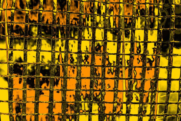 Gekleurde grungy muur, getextureerde achtergrond - Foto, afbeelding