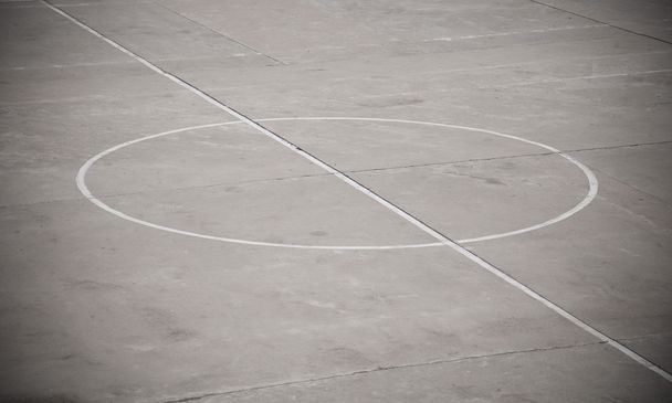 Basketballplatz im Freien - Foto, Bild