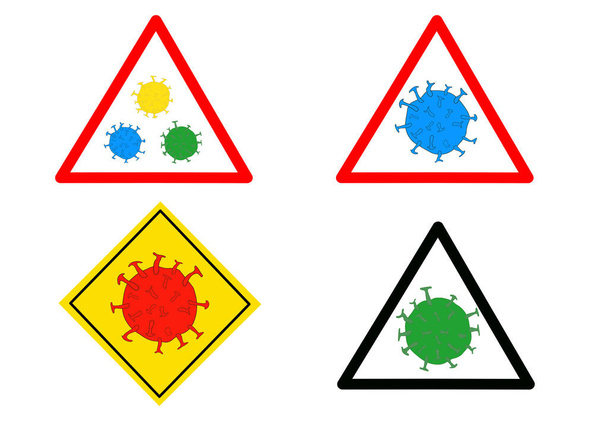 Detener coronavirus (covid-19) ilustración. Salud y concepto médico. - Foto, Imagen