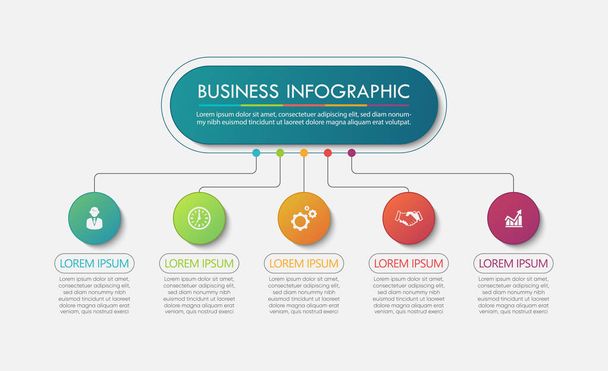 Business data visualization. timeline infographic icons designed for abstract background template milestone element modern diagram process technology digital marketing data presentation chart Vector - Vector, Image