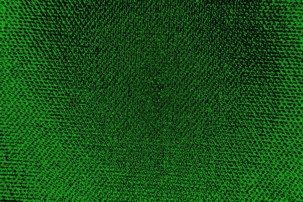 Green and black texture and background, copy space - Foto, Imagem