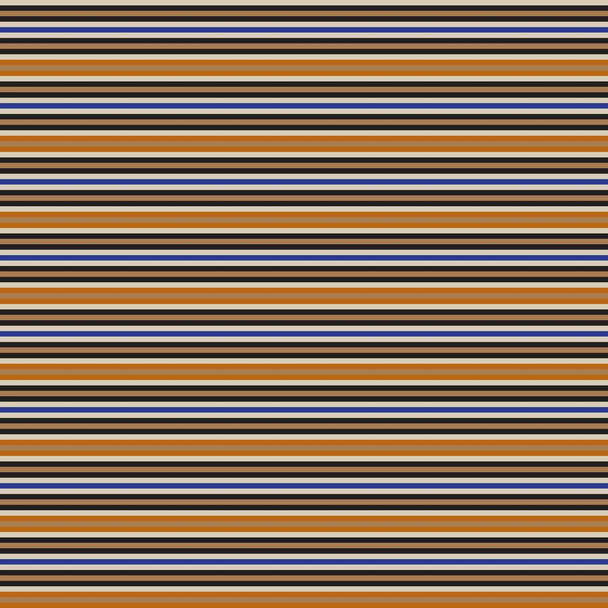 Orange Horizontal striped seamless pattern background suitable for fashion textiles, graphics - Vector, Image