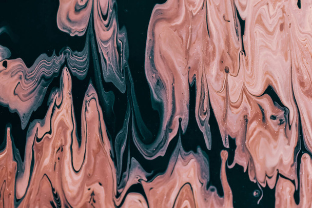 A beautiful oily painting with mixed colors - perfect for background or wallpaper - 写真・画像