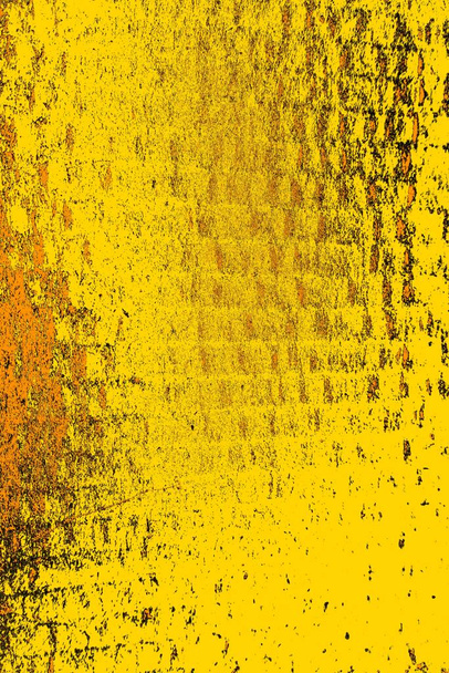 Karmínově žluté a černé barvy grungy zeď, texturované pozadí - Fotografie, Obrázek