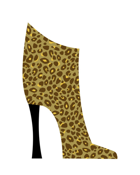Leopard Fashion Boot - Fotó, kép