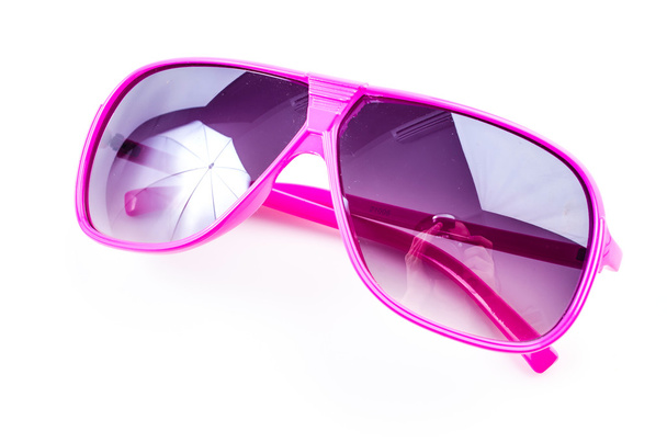 roze zonnebril - Foto, afbeelding