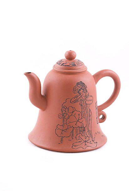 Teapot isolated on white. - Photo, Image