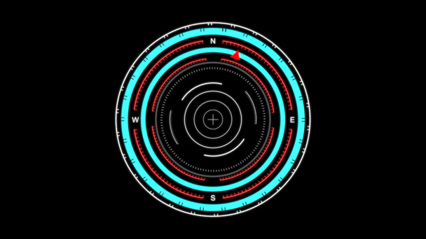 Футуристичний інтерфейс користувача HUD, цифровий компас, сканування для цілі
 - Фото, зображення