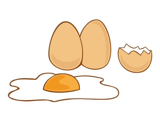 Eggs. - Vector, Image