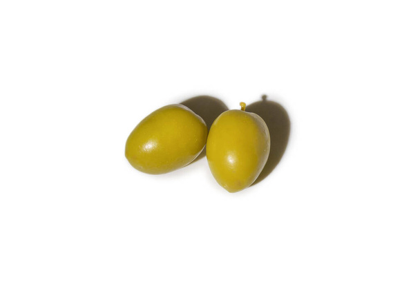 Tasty mix olives background. Top view.  - Photo, Image