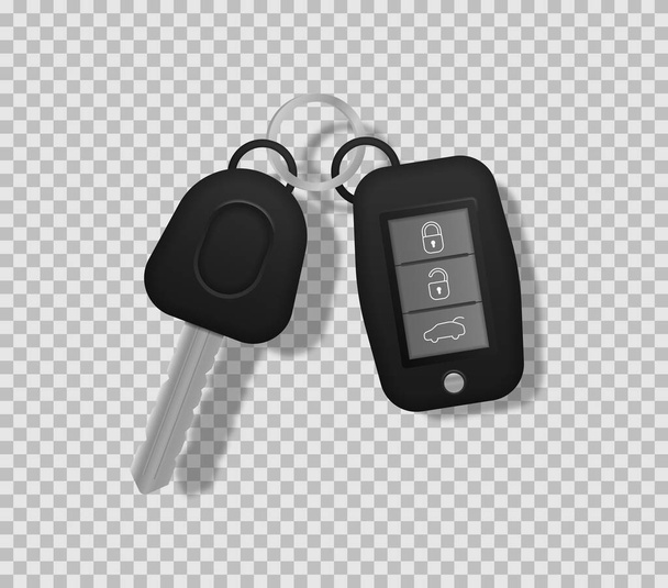 Realistic car keys.  - Vecteur, image