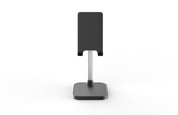 Κινητό τηλέφωνο Stand, γωνία Ύψος Ρυθμιζόμενο LISEN Κινητό τηλέφωνο Stand για γραφείο, παχιά υπόθεση φιλικό τηλέφωνο Holder Stand για γραφείο, συμβατό με όλα τα κινητά τηλέφωνα. 3D εικονογράφηση - Φωτογραφία, εικόνα