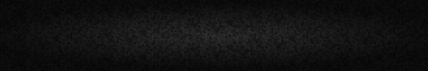 Panoramic texture of black and gray carbon fiber -illustration - Vector, Image