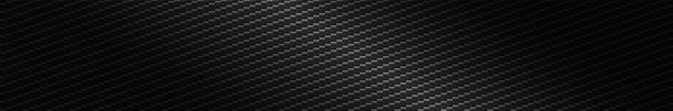 Панорамна текстура чорно-сірого вуглецевого волокна - ілюстрація
 - Вектор, зображення