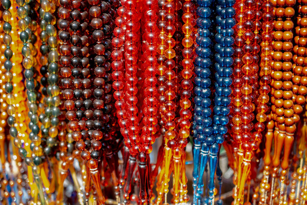Ensemble de chapelet de perles de prière pour pratiquer la méditation pleine conscience perles de prière - Photo, image
