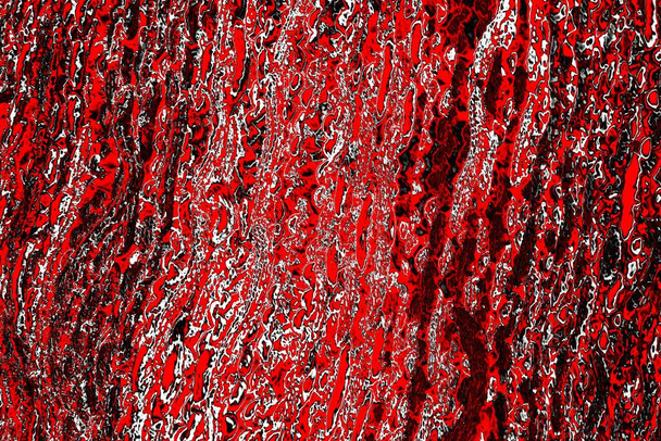 クリムゾン赤と黒のグランジーの壁、テクスチャの背景 - 写真・画像