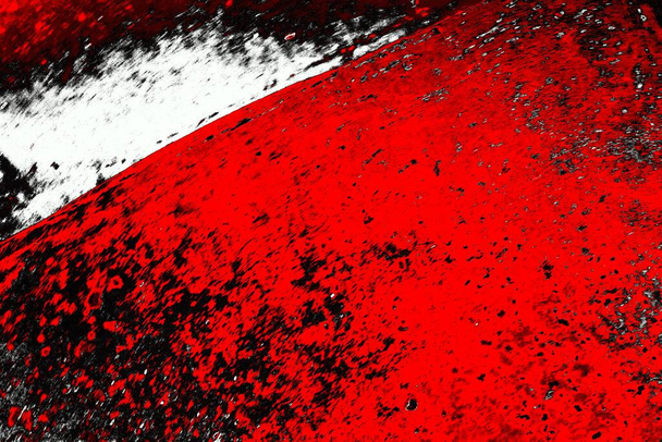 Mur grunge rouge et noir cramoisi, fond texturé - Photo, image