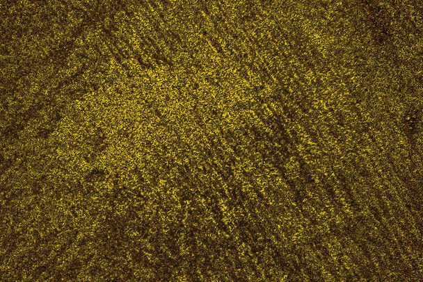 Crimson yellow and black colored grungy wall, textured background - Fotó, kép