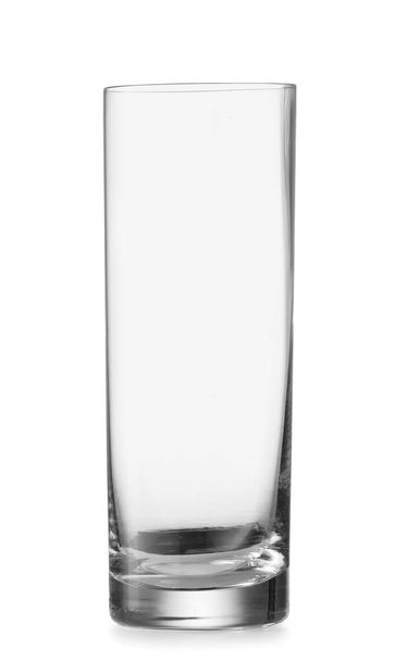 Empty glass on white background - Photo, Image