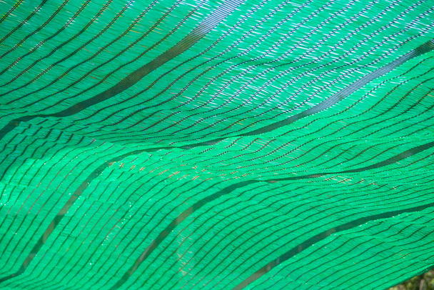 Green Shading Net protéger la lumière du soleil - Photo, image