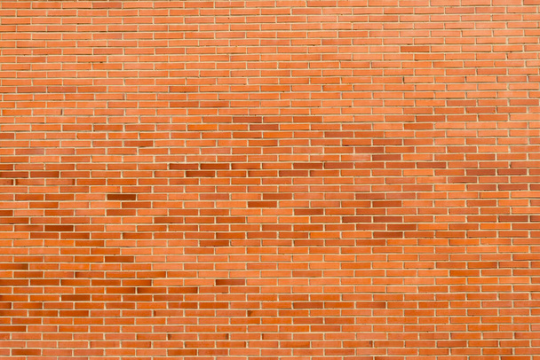 Brick wall, texture of red stone blocks background - Photo, Image