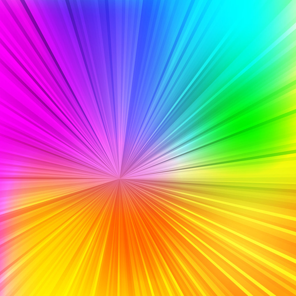 Абстрактний барвистий фон променів для вашого дизайну
 - Вектор, зображення