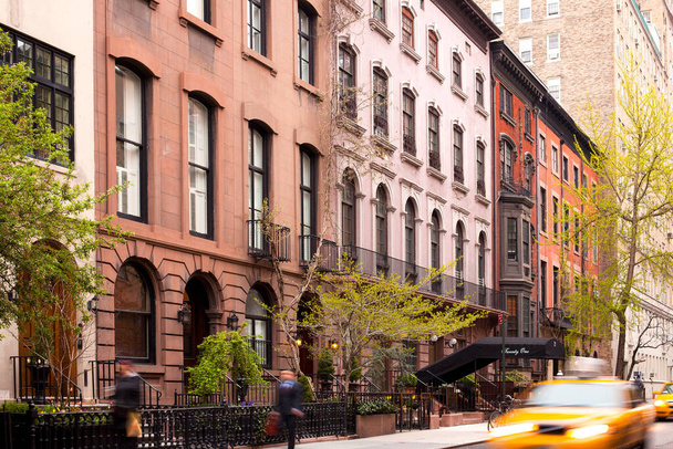 Appartements résidentiels à West Village à Greenwich Village, Manhattan, New York, NY, États-Unis - Photo, image