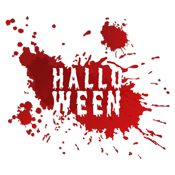 Scary halloween background. vector, illustrator - Vector, Image
