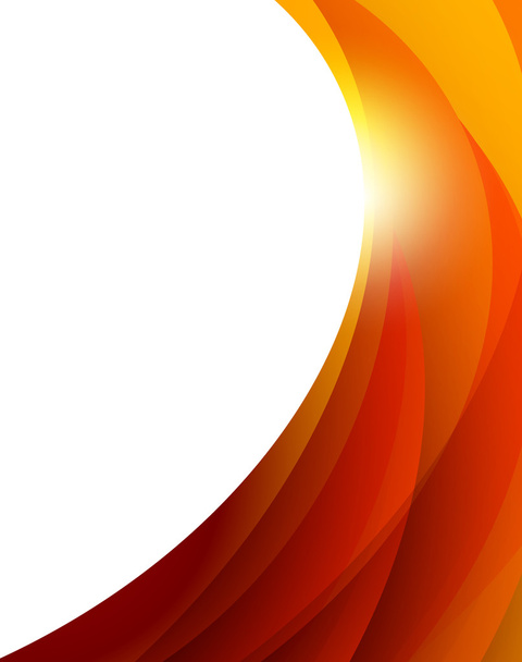 Fondo naranja abstracto - Vector, Imagen