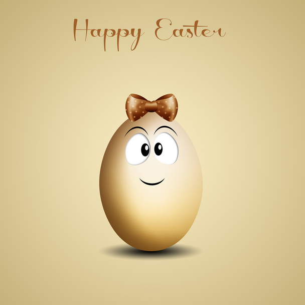 смішні яйце для щасливого Великдень - Фото, зображення