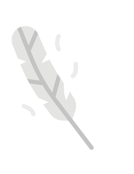 Icono de pluma vector ilustración - Vector, imagen