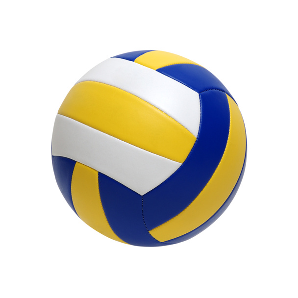 Волейбольный мяч изолирован на белом - Фото, изображение