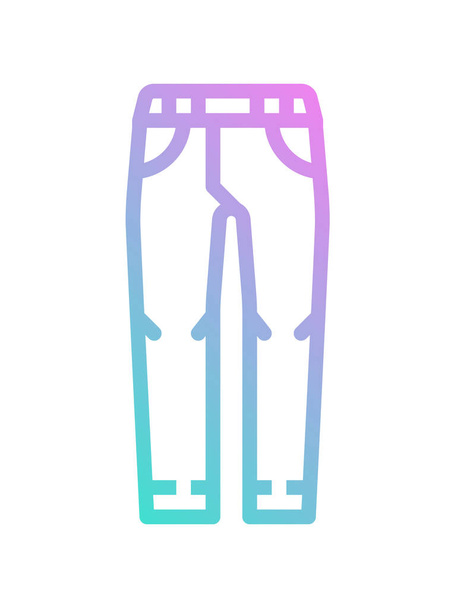 pants icon. vector illustration - Vector, Image