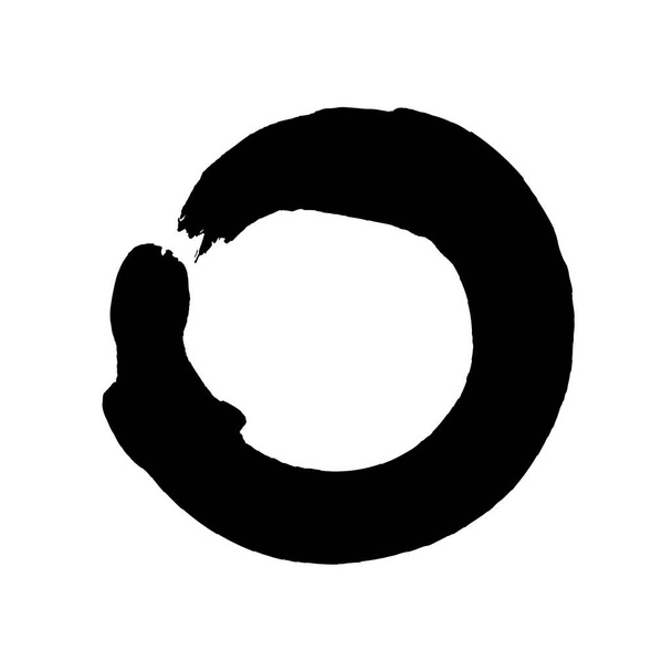 Enso zen símbolo budista - Vector, imagen