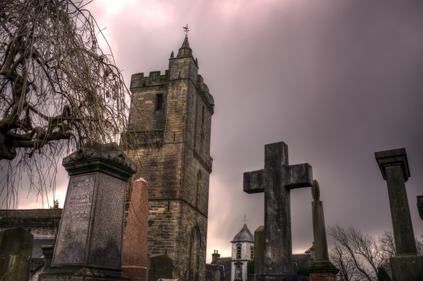Храм Святого преподобнгоо грубий в Шотландії Стірлінг - Фото, зображення