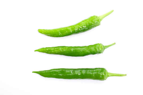 Three Green Chilli - Photo, Image