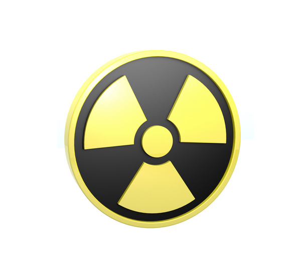 symbol promieniowania - Zdjęcie, obraz