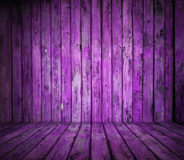 violettes Zimmer - Foto, Bild