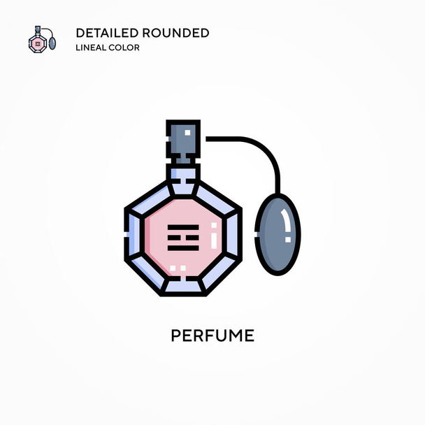 Perfume vector icon. Modern vector illustration concepts. Easy to edit and customize. - Vector, Image