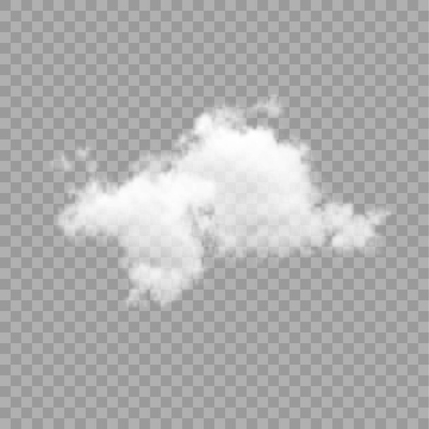 Ilustração em nuvem sobre fundo transparente - Vetor, Imagem