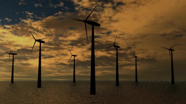 Windenergieanlage - Filmmaterial, Video